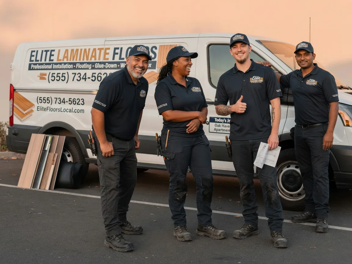 Laminate flooring installation company in Commiskey, IN
